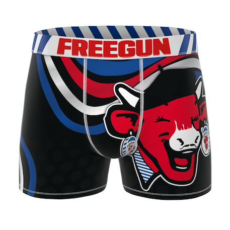 Lot de 3 boxers  la vache qui rit Rouge/noir/bleu/blanc 4 - vertbaudet enfant 