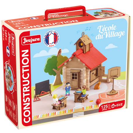 L'école du village 125 pièces Marron 1 - vertbaudet enfant 