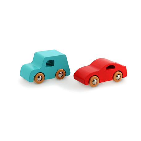 Circuit réversible avec 2 voitures Noir 6 - vertbaudet enfant 