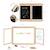 Tableau mural triptyque magnétique Beige 2 - vertbaudet enfant 