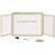 Tableau mural triptyque magnétique Beige 1 - vertbaudet enfant 