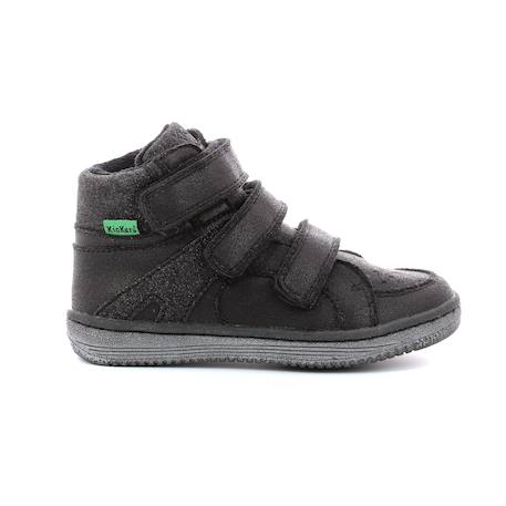 Sneakers hautes bébé lohan Marine argent brillant+Noir brillant 7 - vertbaudet enfant 