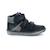 Sneakers hautes bébé lohan Marine argent brillant+Noir brillant 2 - vertbaudet enfant 