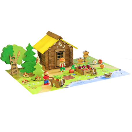 La maison de la nature 95 pièces Marron 3 - vertbaudet enfant 