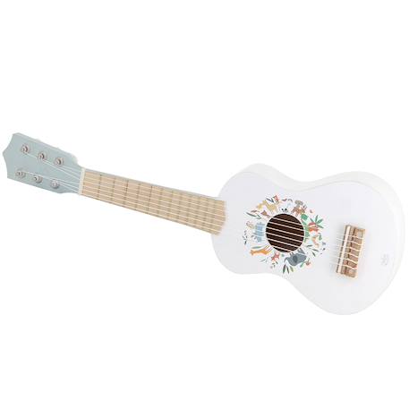 Guitare en bois pour enfant Blanc 4 - vertbaudet enfant 