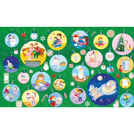 400 autocollants c'est noël Bleu 3 - vertbaudet enfant 