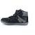 Sneakers hautes bébé lohan Marine argent brillant+Noir brillant 4 - vertbaudet enfant 