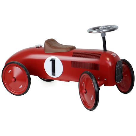 Porteur voiture vintage Bleu+Bleu clair+Bleu nuit+Bleu police+Noir+Orange+Rouge+Rouge et blanc crème+Rouge vif+Vert+Vert sauge+Violet 37 - vertbaudet enfant 