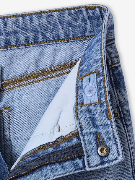 Jean loose garçon denim gris+double stone 10 - vertbaudet enfant 