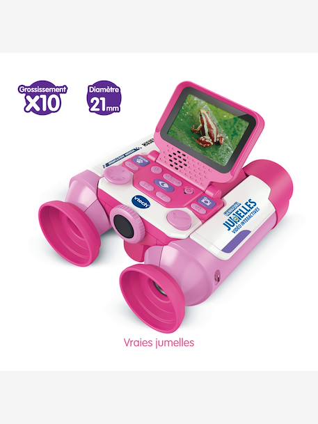 Genius XL jumelles vidéo interactives - multicolore+rose 10 - vertbaudet enfant 