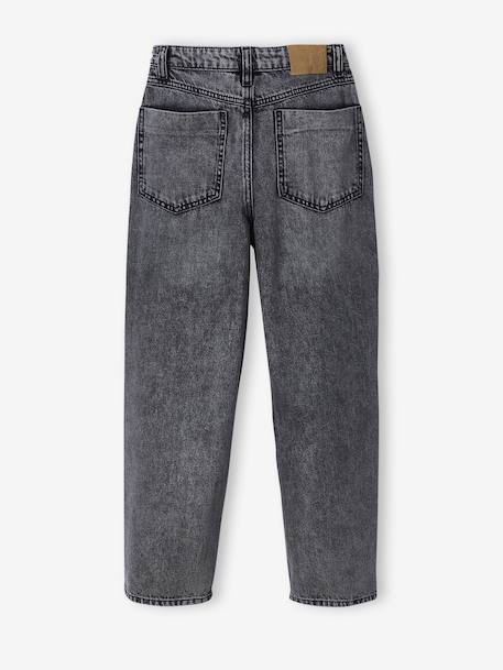Jean loose garçon denim gris+double stone 4 - vertbaudet enfant 