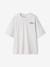 T-shirt garçon oversize Phoenix blanc chiné 5 - vertbaudet enfant 