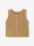 Gilet bébé sans manches boutonné ocre 3 - vertbaudet enfant 