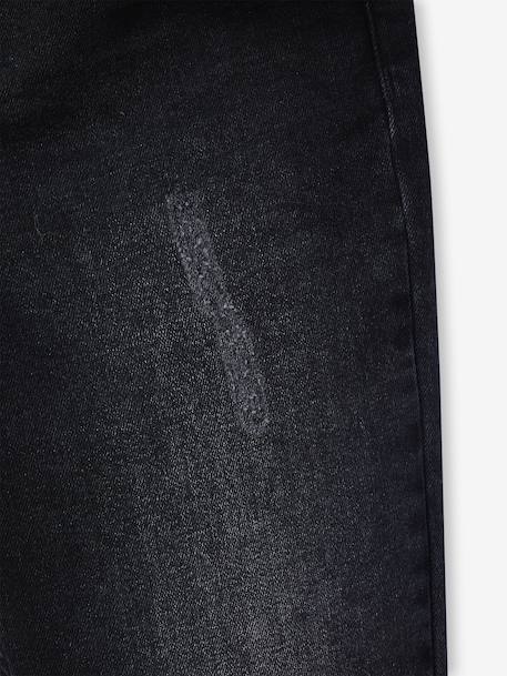 Jean slim garçon effet destroy denim black+stone 8 - vertbaudet enfant 