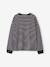 T-shirt rayé garçon oversize anthracite 3 - vertbaudet enfant 