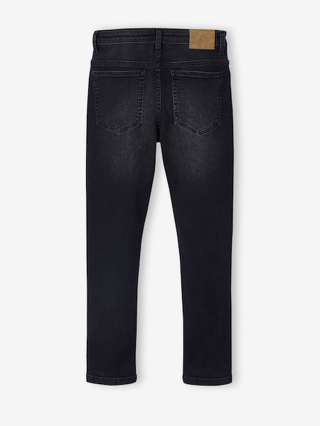 Jean slim garçon effet destroy denim black+stone 6 - vertbaudet enfant 