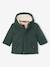 Parka 3 en 1 bébé avec gilet amovible en sherpa vert sapin 1 - vertbaudet enfant 
