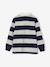 Polo rayé garçon gris chiné+marine+vert+vert d'eau 2 - vertbaudet enfant 