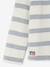 Tee-shirt manches longues effet rayé garçon rayé blanc 5 - vertbaudet enfant 