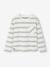 Tee-shirt manches longues effet rayé garçon rayé blanc 2 - vertbaudet enfant 