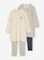 Lot de 2 pyjamas chemises de nuit legging léopard écru 1 - vertbaudet enfant 