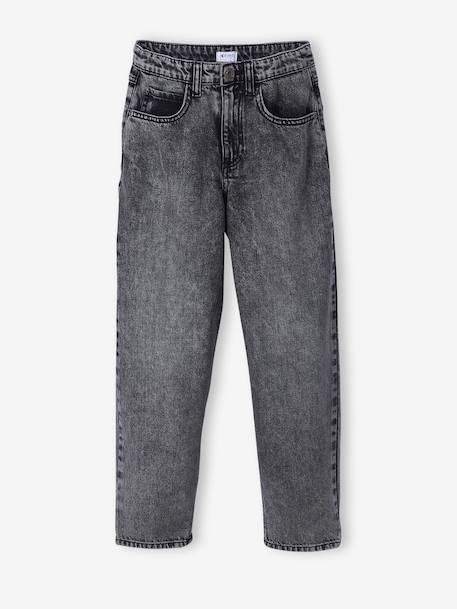 Jean loose garçon denim gris+double stone 3 - vertbaudet enfant 