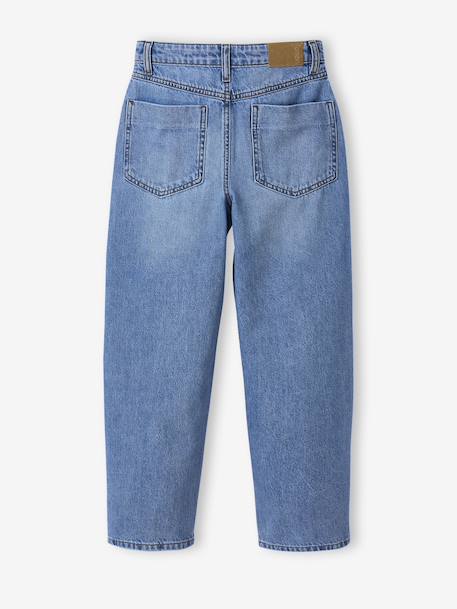 Jean loose garçon denim gris+double stone 9 - vertbaudet enfant 
