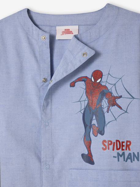 Tablier garçon Marvel Spider-Man bleu chambray 3 - vertbaudet enfant 