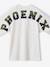 T-shirt garçon oversize Phoenix blanc chiné 3 - vertbaudet enfant 