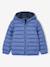 Doudoune garçon légère à capuche bleu jean+bleu moyen+marine+noir+noisette+noix de pécan+olive+rouge+vert émeraude 1 - vertbaudet enfant 