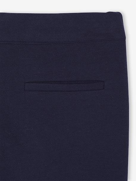 Pantalon garçon cérémonie en maille piquée marine 4 - vertbaudet enfant 