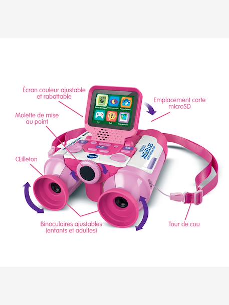 Genius XL jumelles vidéo interactives - multicolore+rose 11 - vertbaudet enfant 