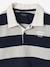 Polo rayé garçon gris chiné+marine+vert+vert d'eau 3 - vertbaudet enfant 