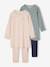 Lot de 2 pyjamas chemises de nuit + leggings fille rose pâle 1 - vertbaudet enfant 