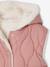 Doudoune fille sans manches réversible bois de rose 6 - vertbaudet enfant 