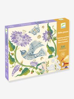 Jouet-Activités artistiques et musicales-Atelier gravure Passiflore