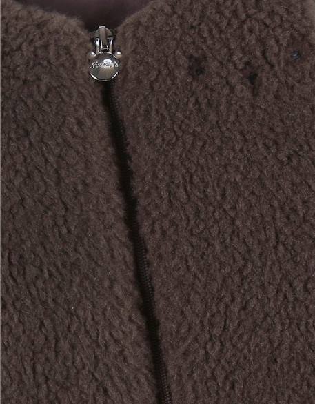 Veste sans manches en sherpa Marron 5 - vertbaudet enfant 