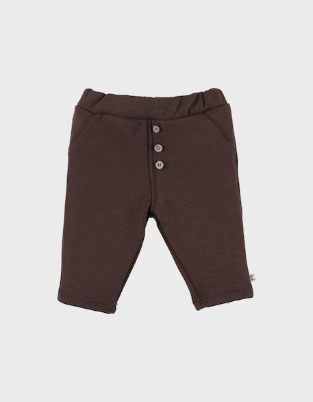 Pantalon jogging marron sweatoloudoux® Marron 1 - vertbaudet enfant 