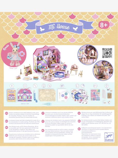 Kit créatif Mi house rose+rouge+vert 5 - vertbaudet enfant 
