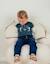 Pull en tricot avec motif tigre Bleu 4 - vertbaudet enfant 
