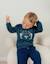 Pull en tricot avec motif tigre Bleu 3 - vertbaudet enfant 