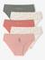 Lot de 5 culottes assorties fille rose 1 - vertbaudet enfant 
