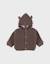 Mantelet en tricot à volants Marron 1 - vertbaudet enfant 