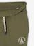 Pantalon jogging 'Athletic' garçon en molleton anthracite+chocolat+kaki 11 - vertbaudet enfant 