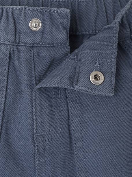 Ensemble sweat-shirt + pantalon bébé bleu grisé 6 - vertbaudet enfant 