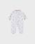 Pyjama bébé en velours avec imprimé mammouth Blanc 3 - vertbaudet enfant 