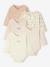 Lot de 5 bodies ouverture naissance rose pâle 1 - vertbaudet enfant 