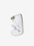 Baskets bébé fille cuir à scratchs blanc+or 7 - vertbaudet enfant 