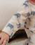 Pyjama en velours imprimé éléphant bali Beige 2 - vertbaudet enfant 