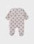 Pyjama bébé en velours imprimé cœurs Beige 4 - vertbaudet enfant 